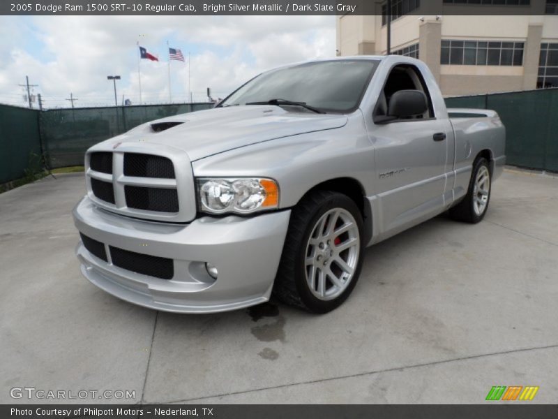 Front 3/4 View of 2005 Ram 1500 SRT-10 Regular Cab