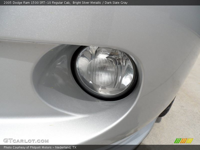 Bright Silver Metallic / Dark Slate Gray 2005 Dodge Ram 1500 SRT-10 Regular Cab