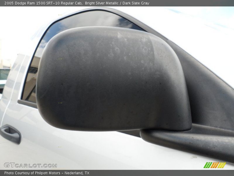 Bright Silver Metallic / Dark Slate Gray 2005 Dodge Ram 1500 SRT-10 Regular Cab