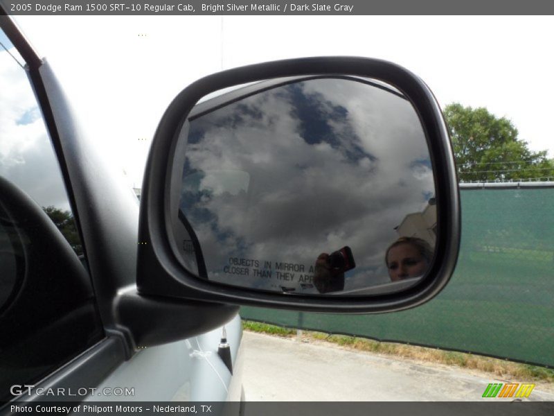Bright Silver Metallic / Dark Slate Gray 2005 Dodge Ram 1500 SRT-10 Regular Cab