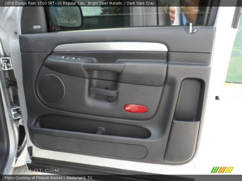 Bright Silver Metallic / Dark Slate Gray 2005 Dodge Ram 1500 SRT-10 Regular Cab