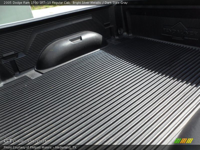 Bright Silver Metallic / Dark Slate Gray 2005 Dodge Ram 1500 SRT-10 Regular Cab