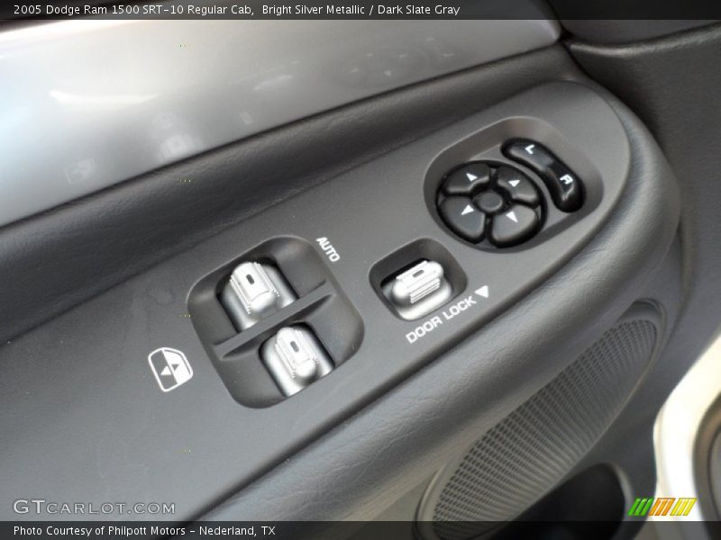 Bright Silver Metallic / Dark Slate Gray 2005 Dodge Ram 1500 SRT-10 Regular Cab