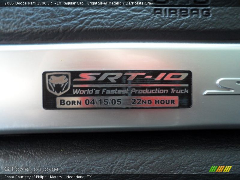  2005 Ram 1500 SRT-10 Regular Cab Logo