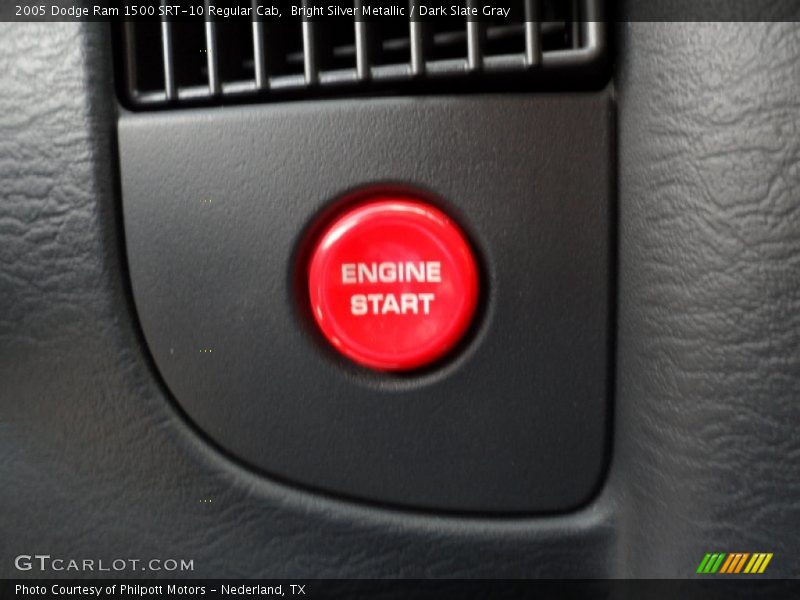 Controls of 2005 Ram 1500 SRT-10 Regular Cab