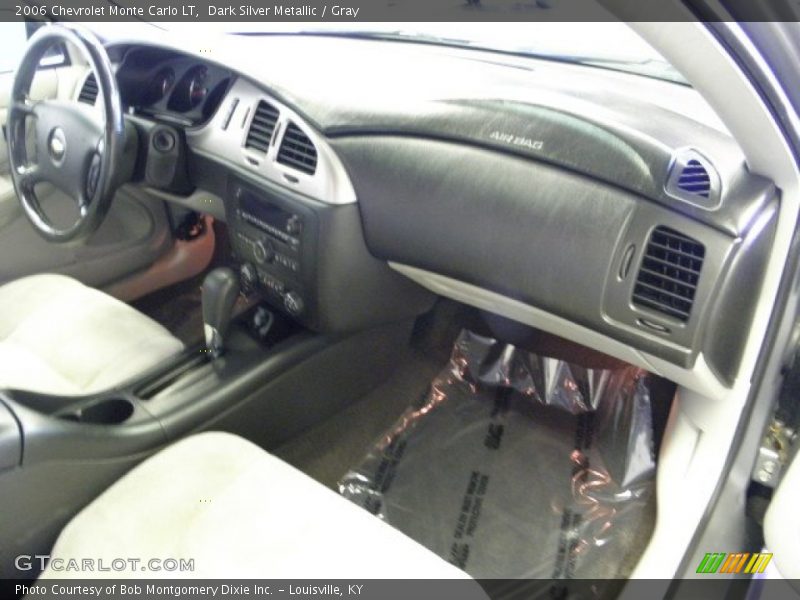 Dark Silver Metallic / Gray 2006 Chevrolet Monte Carlo LT