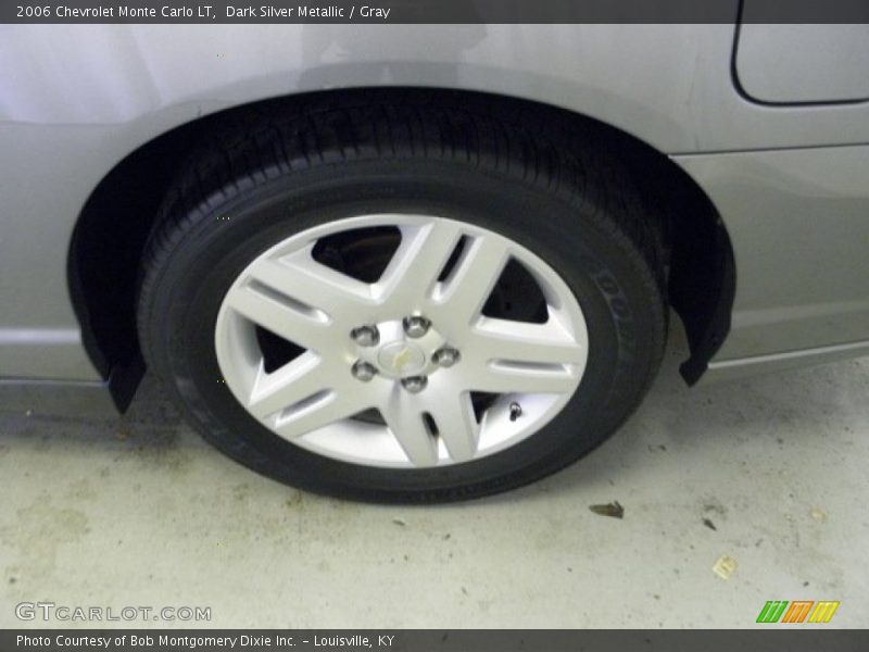 Dark Silver Metallic / Gray 2006 Chevrolet Monte Carlo LT