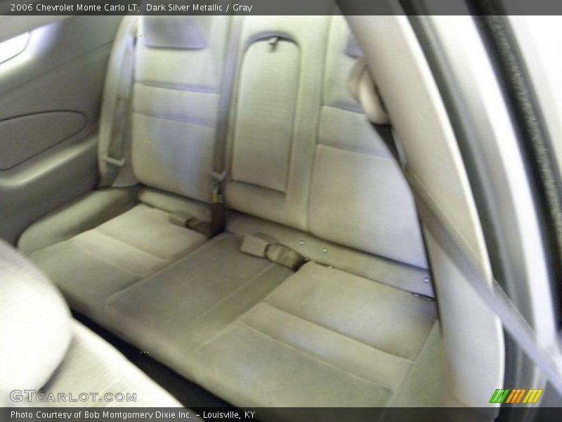 Dark Silver Metallic / Gray 2006 Chevrolet Monte Carlo LT