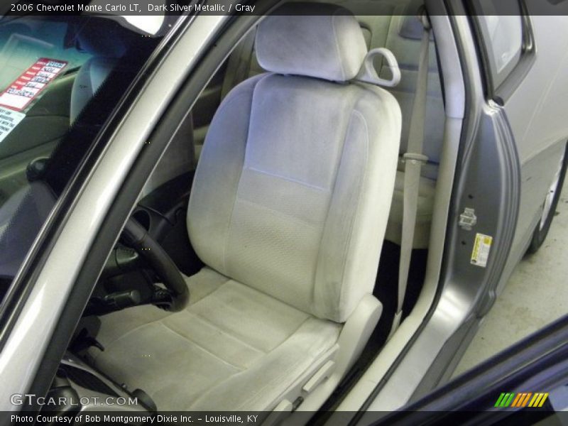 Dark Silver Metallic / Gray 2006 Chevrolet Monte Carlo LT