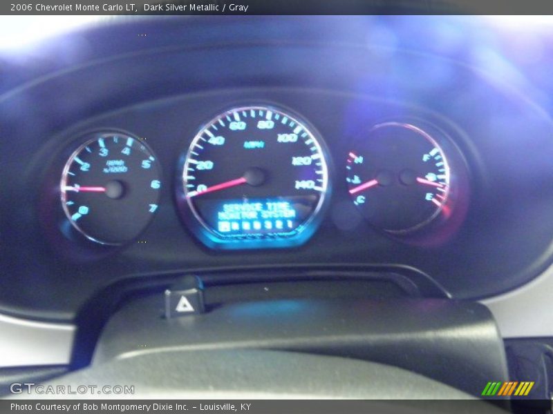 Dark Silver Metallic / Gray 2006 Chevrolet Monte Carlo LT