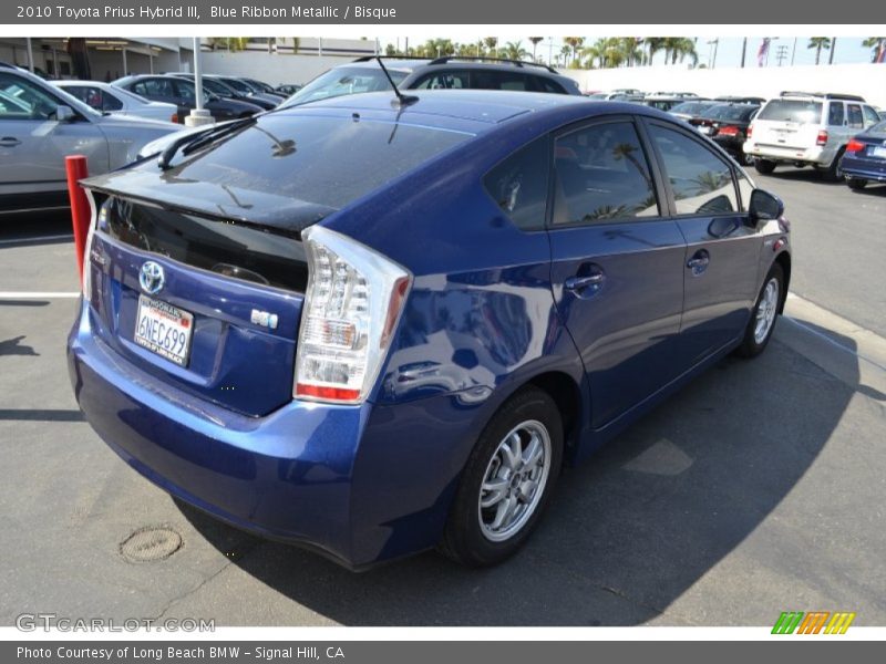 Blue Ribbon Metallic / Bisque 2010 Toyota Prius Hybrid III