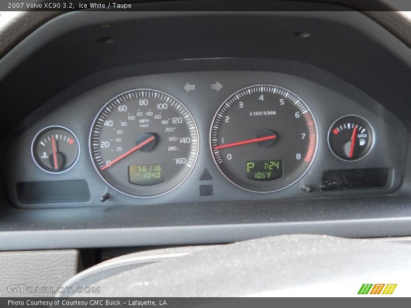 Ice White / Taupe 2007 Volvo XC90 3.2