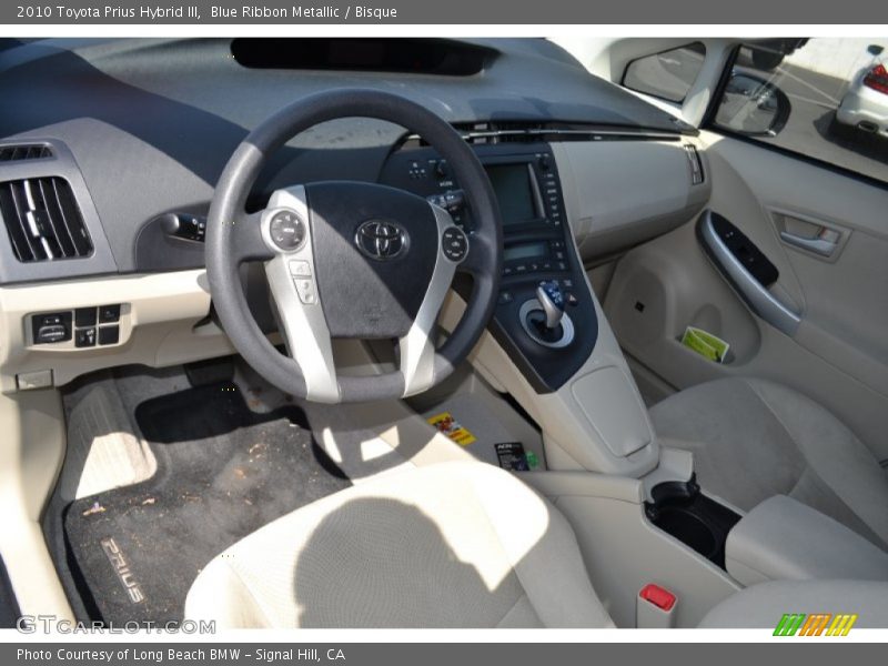 Blue Ribbon Metallic / Bisque 2010 Toyota Prius Hybrid III