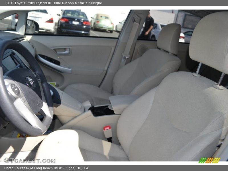 Blue Ribbon Metallic / Bisque 2010 Toyota Prius Hybrid III