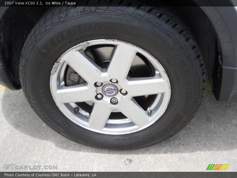 Ice White / Taupe 2007 Volvo XC90 3.2