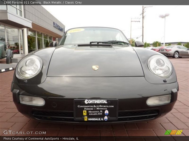 Black Metallic / Classic Grey 1996 Porsche 911 Carrera