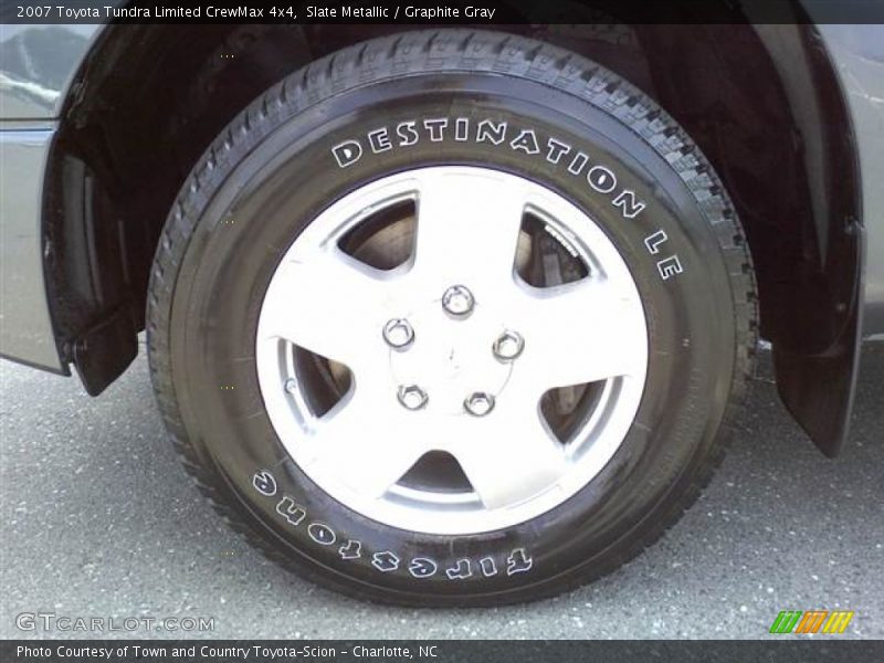 Slate Metallic / Graphite Gray 2007 Toyota Tundra Limited CrewMax 4x4
