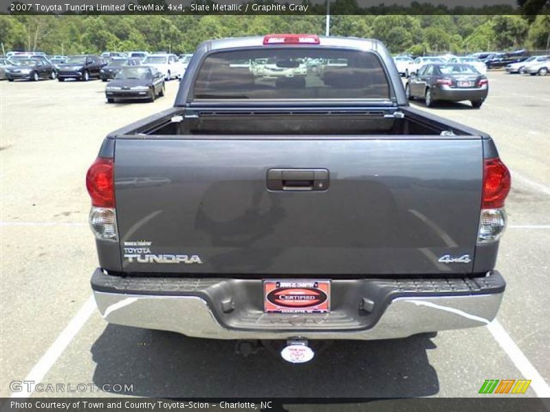 Slate Metallic / Graphite Gray 2007 Toyota Tundra Limited CrewMax 4x4
