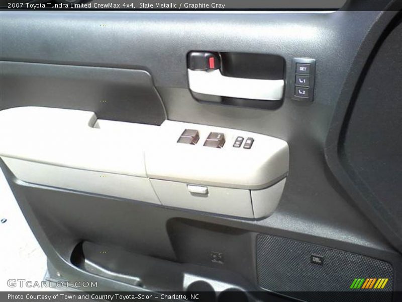 Slate Metallic / Graphite Gray 2007 Toyota Tundra Limited CrewMax 4x4