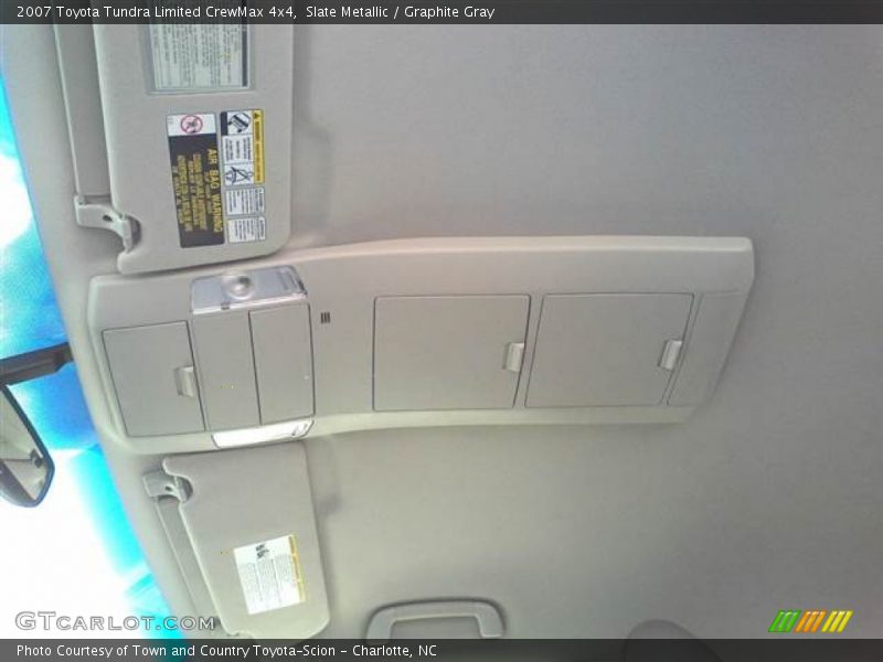 Slate Metallic / Graphite Gray 2007 Toyota Tundra Limited CrewMax 4x4