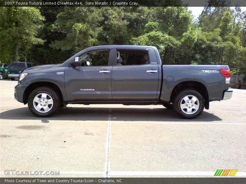 Slate Metallic / Graphite Gray 2007 Toyota Tundra Limited CrewMax 4x4