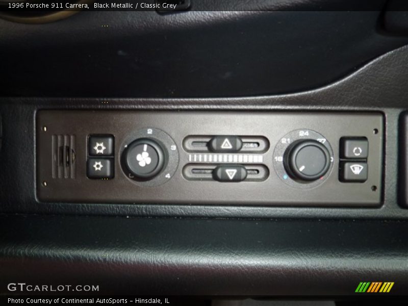 Controls of 1996 911 Carrera
