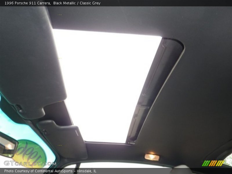 Black Metallic / Classic Grey 1996 Porsche 911 Carrera