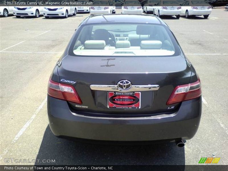 Magnetic Gray Metallic / Ash 2007 Toyota Camry LE