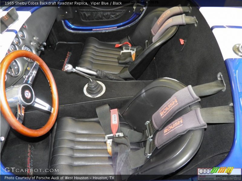Viper Blue / Black 1965 Shelby Cobra Backdraft Roadster Replica