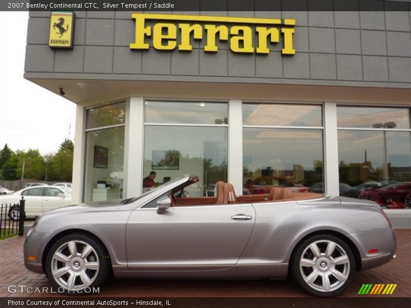  2007 Continental GTC  Silver Tempest