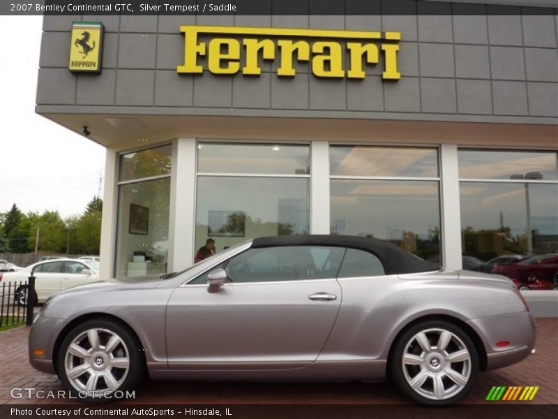  2007 Continental GTC  Silver Tempest
