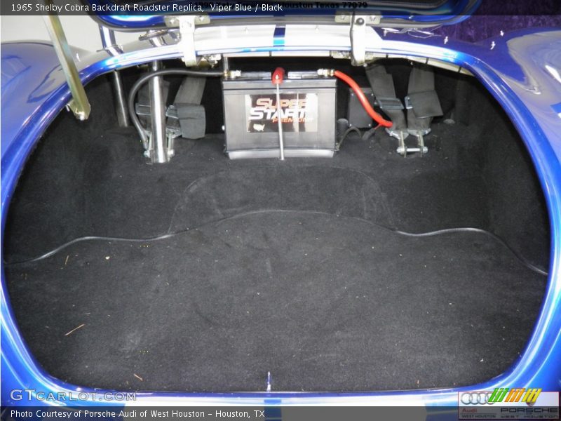 Viper Blue / Black 1965 Shelby Cobra Backdraft Roadster Replica