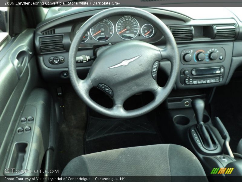 Dashboard of 2006 Sebring Convertible