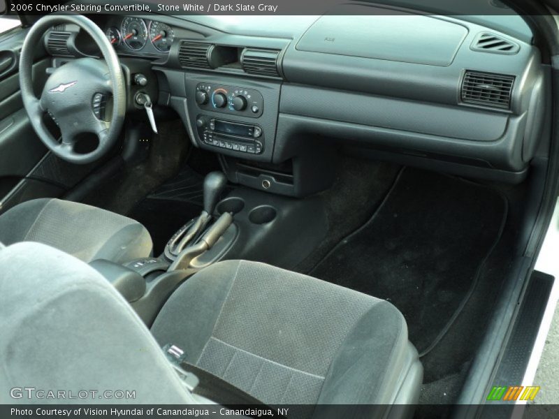 Dashboard of 2006 Sebring Convertible