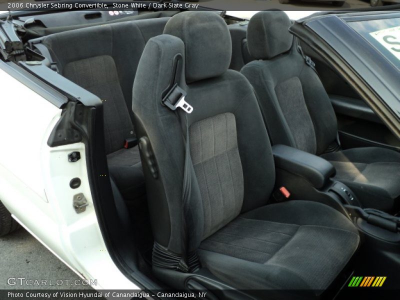  2006 Sebring Convertible Dark Slate Gray Interior