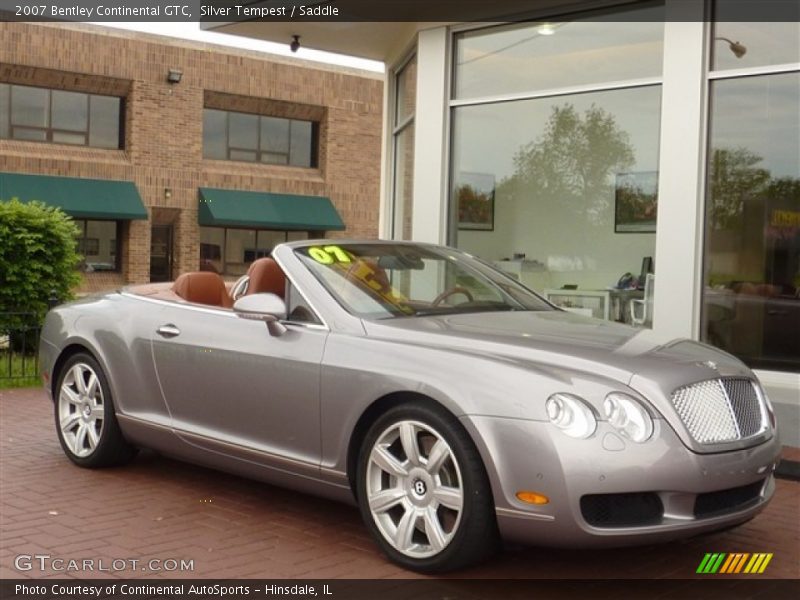  2007 Continental GTC  Silver Tempest