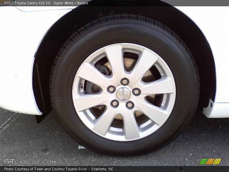 Super White / Bisque 2007 Toyota Camry XLE V6