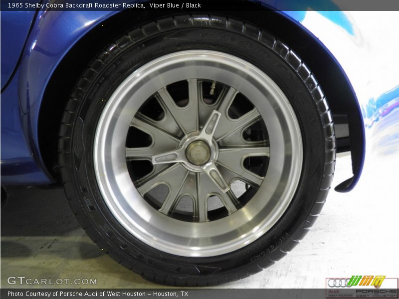 Viper Blue / Black 1965 Shelby Cobra Backdraft Roadster Replica