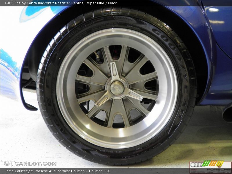 Viper Blue / Black 1965 Shelby Cobra Backdraft Roadster Replica