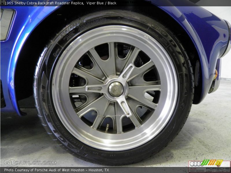 Viper Blue / Black 1965 Shelby Cobra Backdraft Roadster Replica