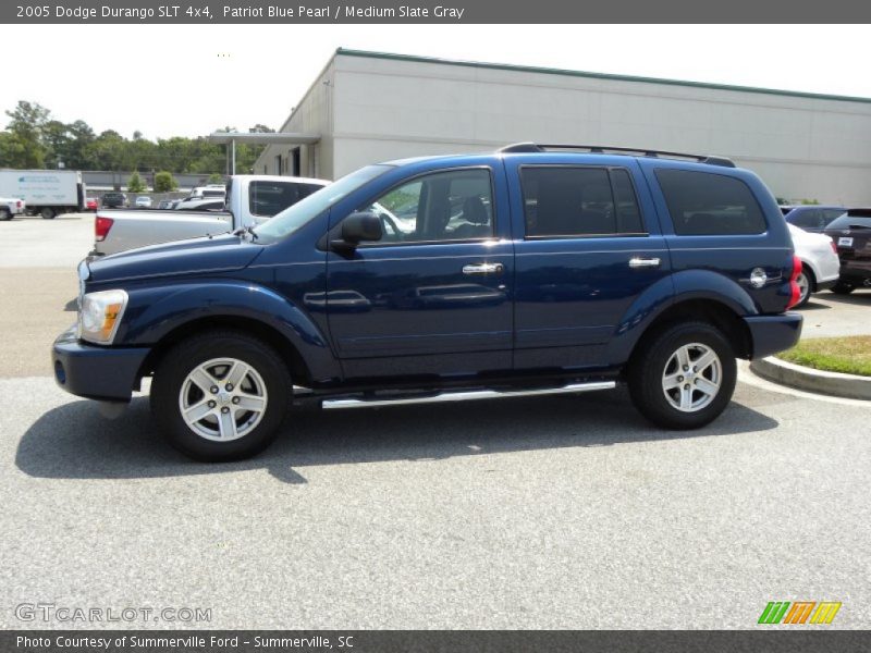 Patriot Blue Pearl / Medium Slate Gray 2005 Dodge Durango SLT 4x4