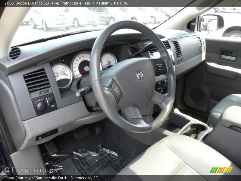 Patriot Blue Pearl / Medium Slate Gray 2005 Dodge Durango SLT 4x4