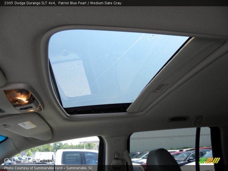 Patriot Blue Pearl / Medium Slate Gray 2005 Dodge Durango SLT 4x4