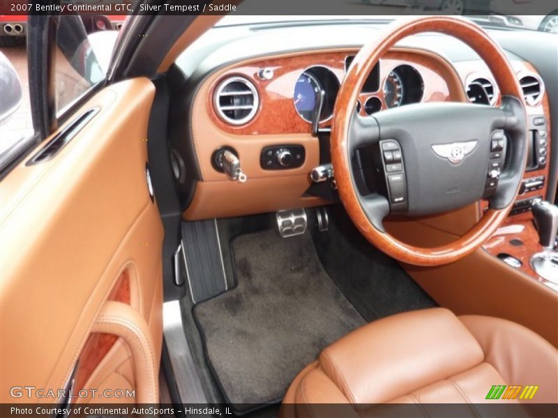 2007 Continental GTC  Saddle Interior