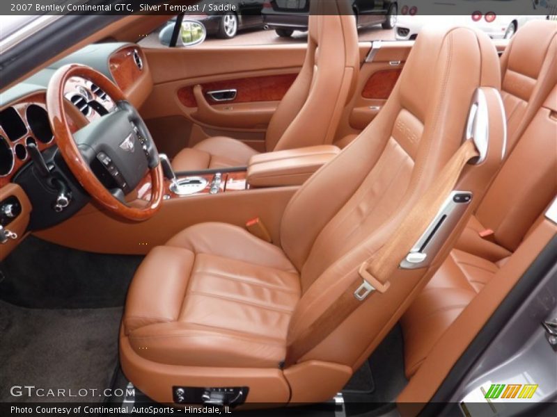  2007 Continental GTC  Saddle Interior