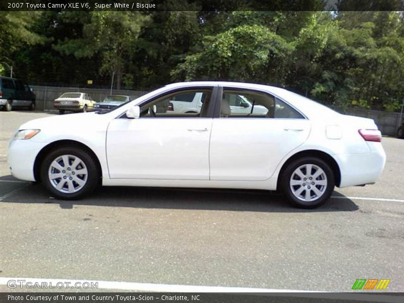 Super White / Bisque 2007 Toyota Camry XLE V6