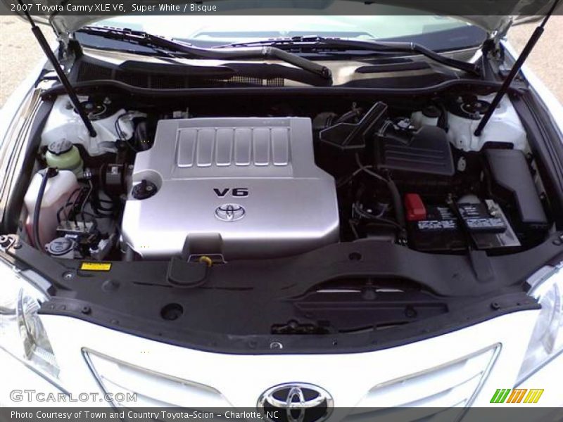 Super White / Bisque 2007 Toyota Camry XLE V6