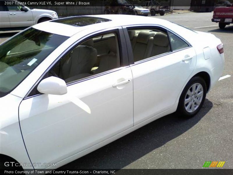 Super White / Bisque 2007 Toyota Camry XLE V6
