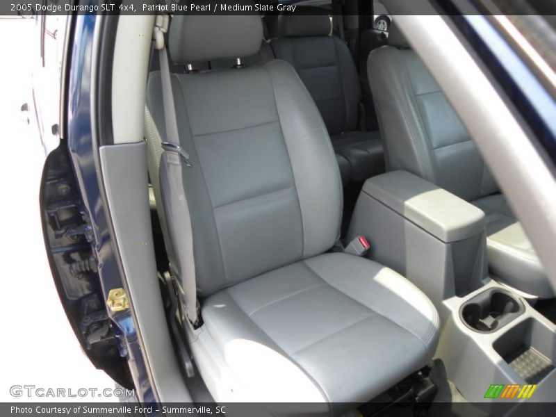 Patriot Blue Pearl / Medium Slate Gray 2005 Dodge Durango SLT 4x4