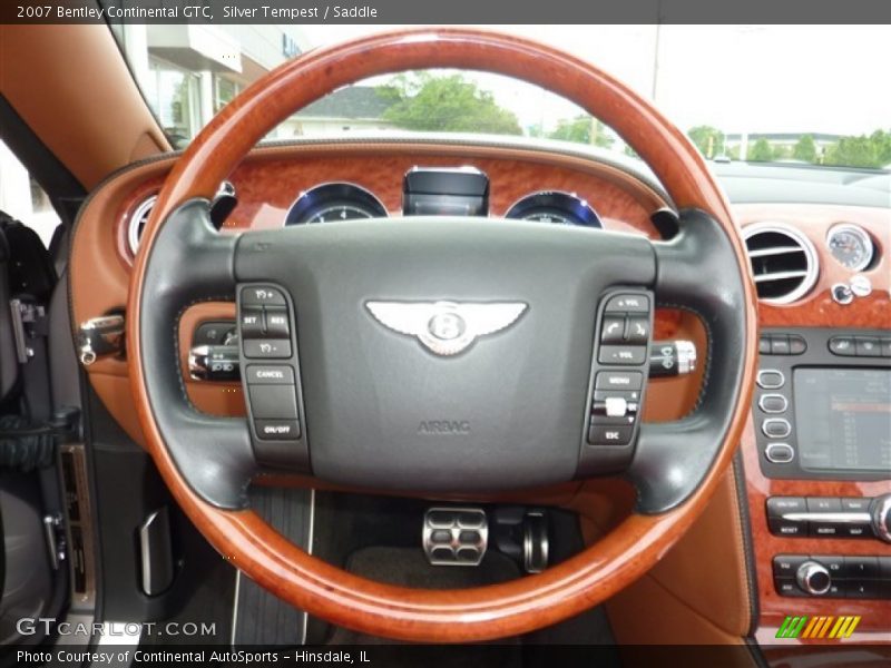  2007 Continental GTC  Steering Wheel